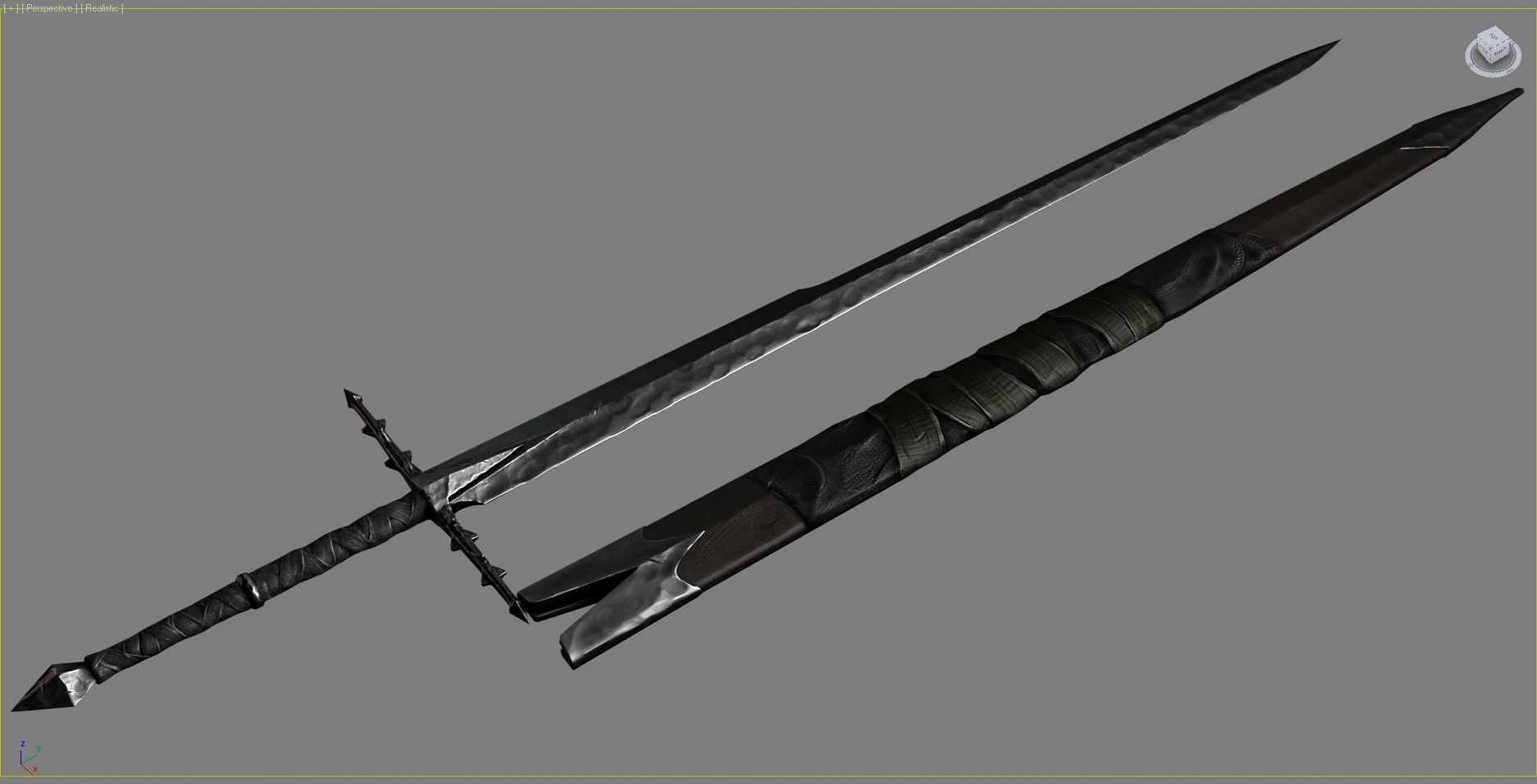 ДНД 5 двуручный меч арт